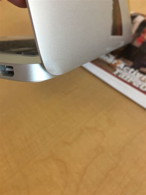 lid corner bent MacBook problems